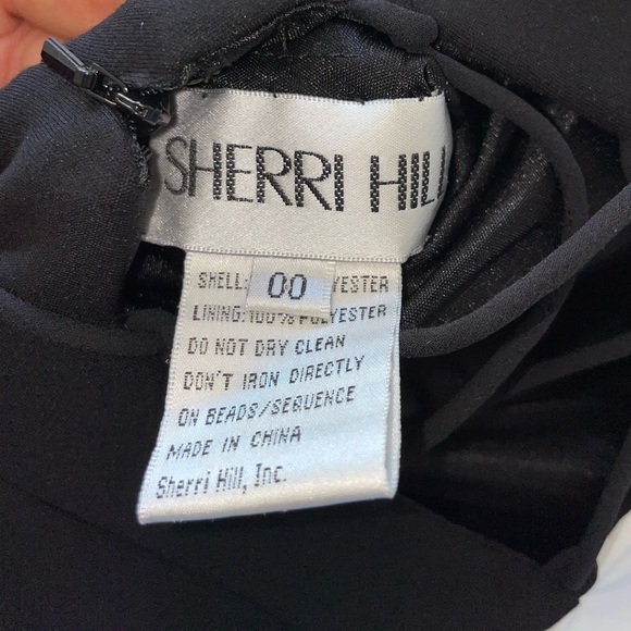 Sherri Hill 54198 Star Beaded Fringe Gown - Picture 7 of 8